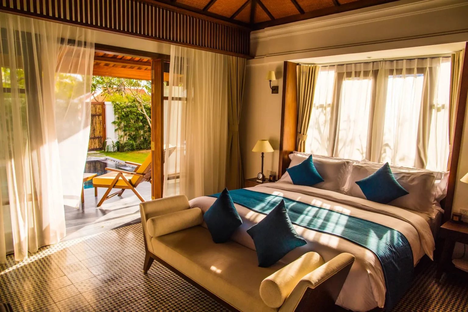 The anam villas private pool villa