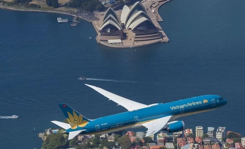 Vietnam airlines fly sydney