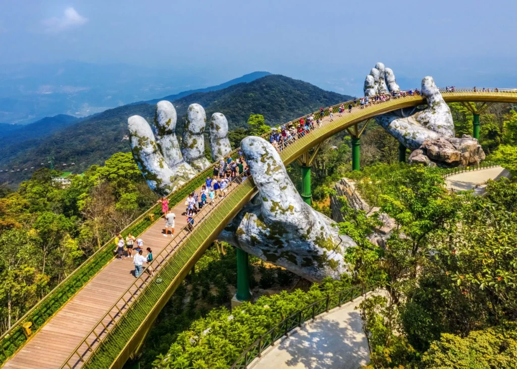 Golden bridge