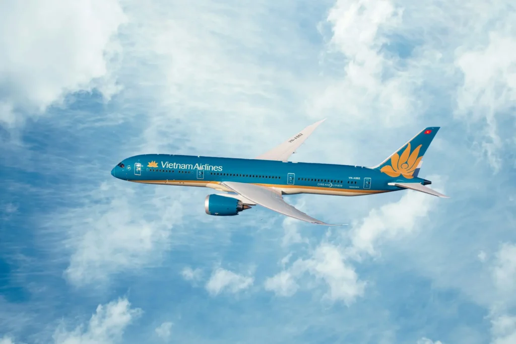 Vietnam airlines plane bg