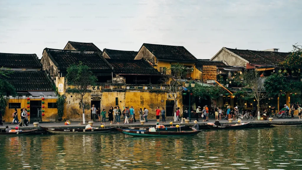 The waterfront of Hoi An - Hội An, Quảng Nam, Vietnam