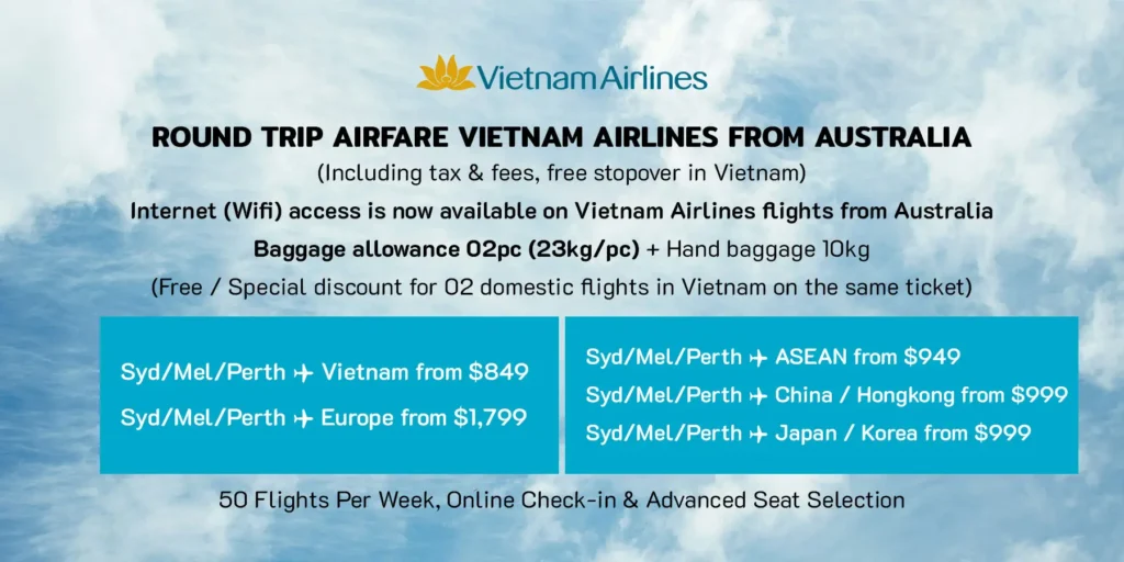 Round trip airfare vnairlines
