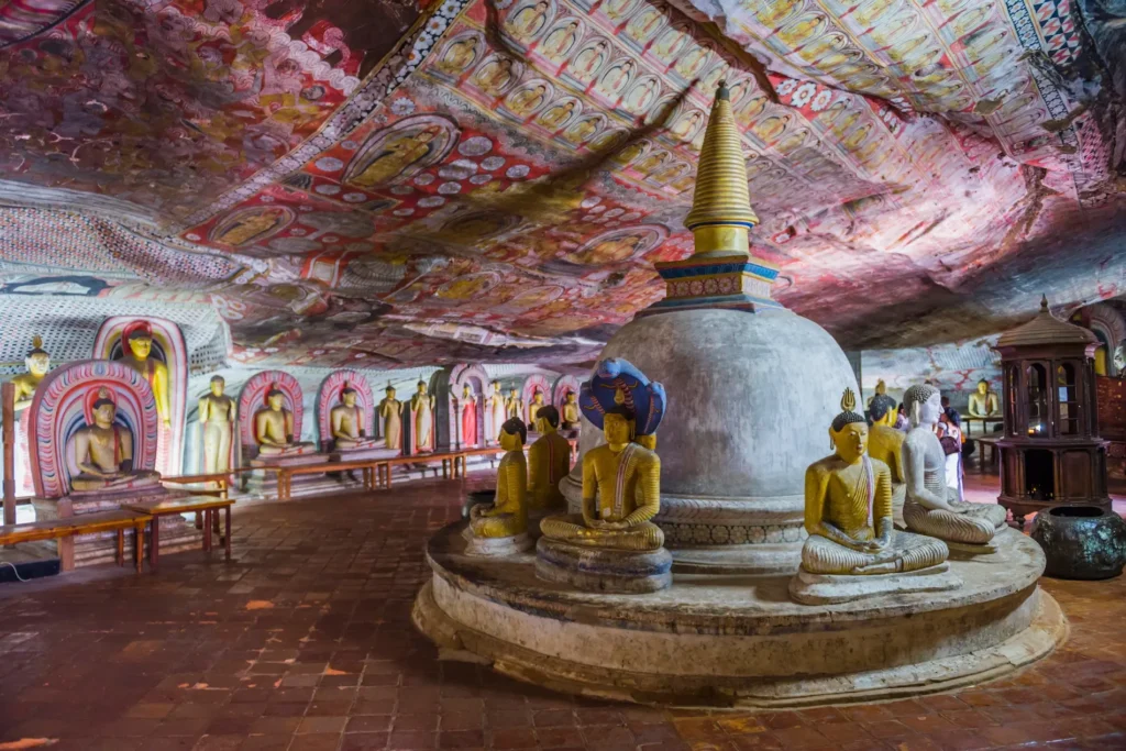 Dambulla Cave Temples Sri Lanka